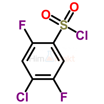 4-Хлор-2,5-дифторбензолсульфонил хлорид