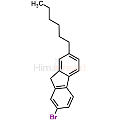 2-Бром-7-гексил-9h-фторид