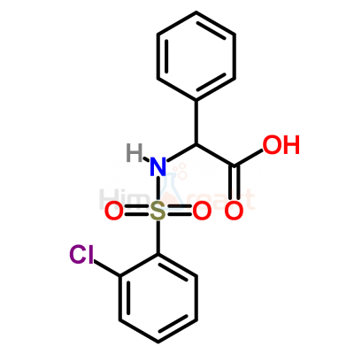 2-{[(2-Хлорфенил)сульфонил]амино}-2-фенилуксусная кислота