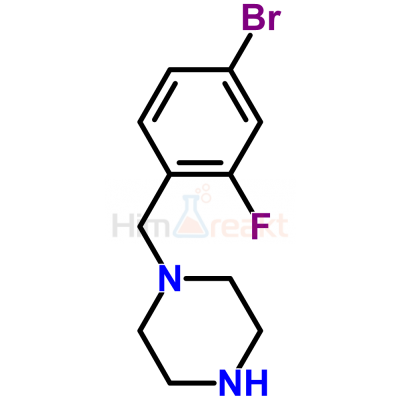 1-(4-Бром-2-фторбензил)пиперазин
