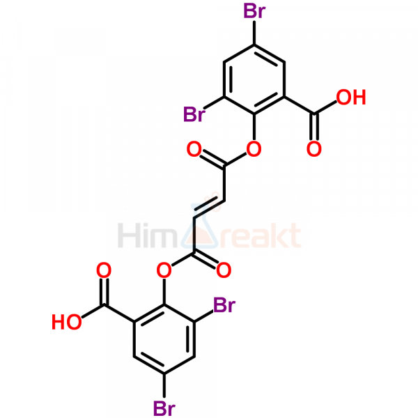 Бис(3,5-дибромсалицил) фумарат