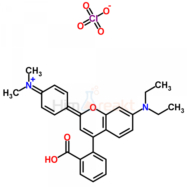 4-(2-Карбоксифенил)-7-диэтиламино-2-(4-диметиламинофенил)хромилиум перхлорат