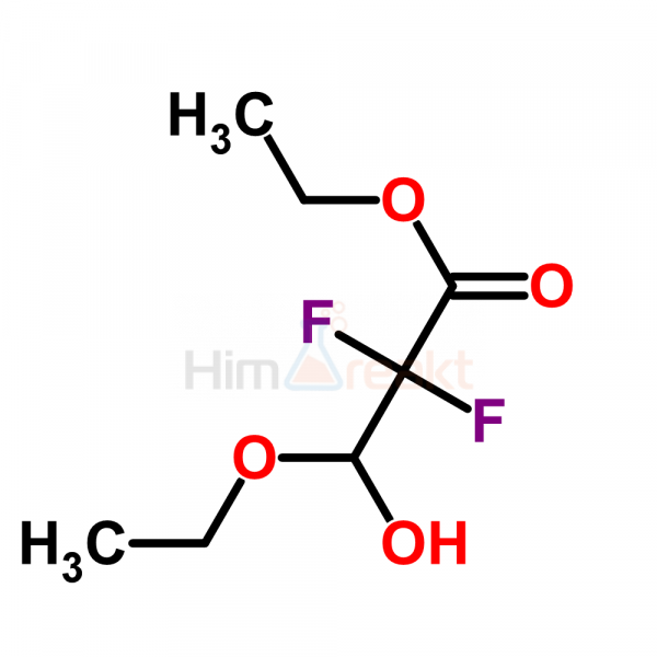 3-Этокси-2,2-дифтор-3-гидроксипропионовая кислота этиловый эфир