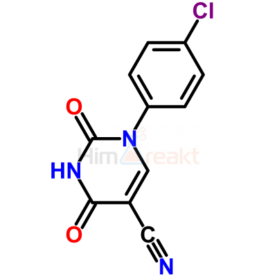 1-(4-Хлорфенил)-2,4-диоксо-1,2,3,4-тетрагидро-5-пиримидинкарбонитрил