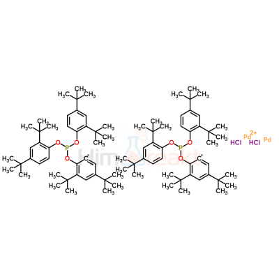 2-[Бис(2,4-ди-трет-бутил-фенокси)фосфиноокси]-3,5-ди(трет-бутил)фенил-палладий(II) хлорид димер