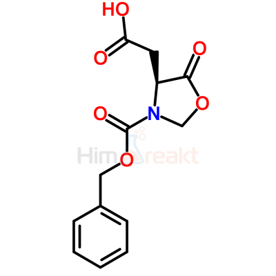 (S)-(+)-3-(бензилоксикарбонил)-5-оксо-4-оксазолидинуксусная кислота