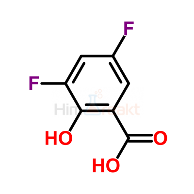 3,5-Дифтор-2-гидроксибензойная кислота