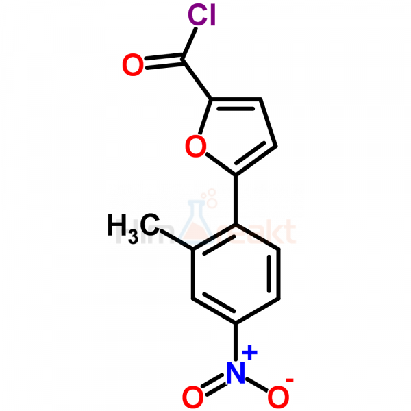 5-(2-Метил-4-нитрофенил)фуран-2-карбонил хлорид