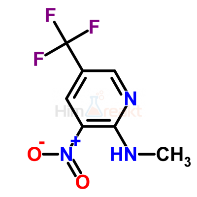 2-Метиламино-3-нитро-5-(трифторметил)-пиридин
