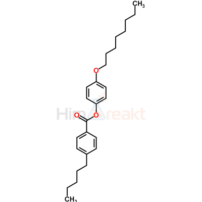 4-N-пентилбензойная кислота 4'-N-октилоксифенил эфир