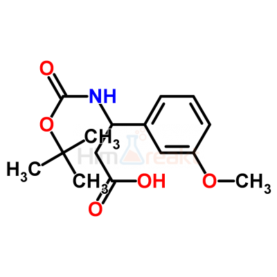 3-[(Трет-бутоксикарбонил)амино]-3-(3-метоксифенил)пропановая кислота