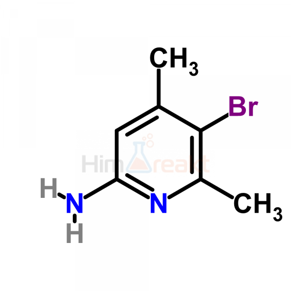 2-Амино-5-бром-4,6-диметилпиридин