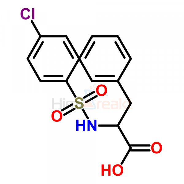 2-{[(4-Хлорфенил)сульфонил]амино}-3-фенилпропановая кислота