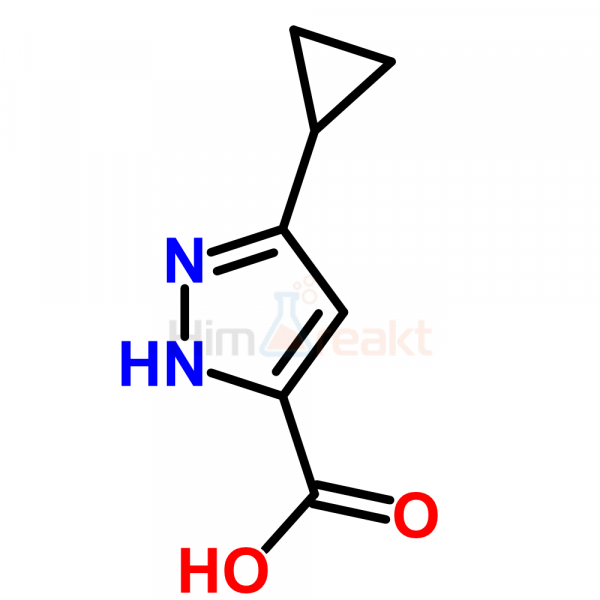 3-Циклопропилпиразол-5-карбоновая кислота