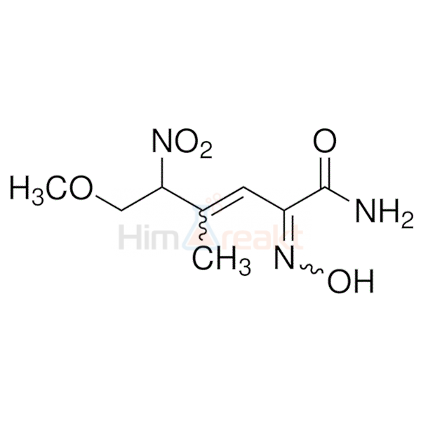 (±)-(E)-2-[(e)-гидроксиимино]-6-метокси-4-метил-5-нитро-3-гексенамид
