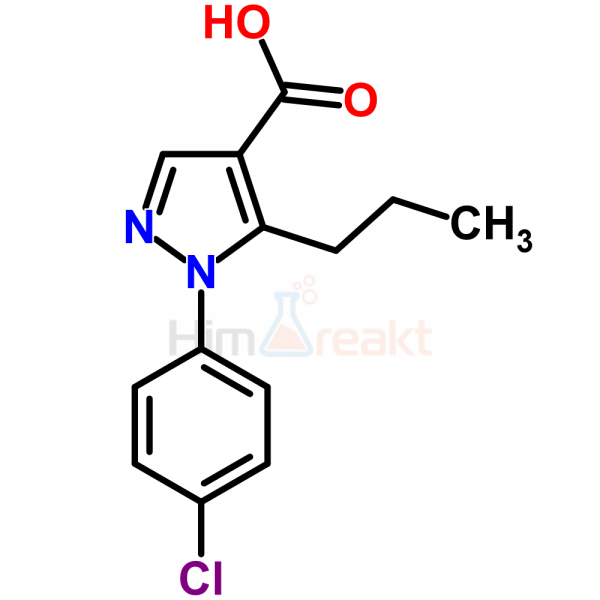 1-(4-Хлорфенил)-5-пропил-1H-пиразол-4-карбоновая кислота