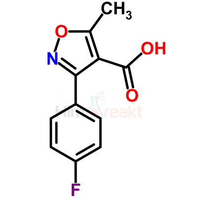 3-(4-Фторфенил)-5-метилизоксазол-4-карбоновая кислота