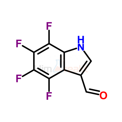 4,5,6,7-Тетрафтор-1H-индол-3-карбальдегид