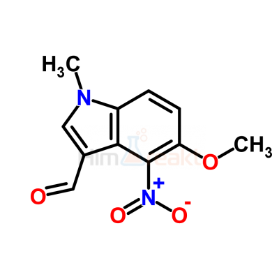 5-Метокси-1-метил-4-нитроиндол-3-карбоксальдегид
