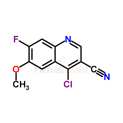 4-Хлор-7-фтор-6-метокси-куинолин-3-карбонитрил