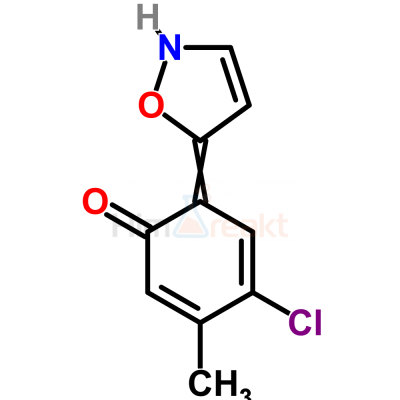 4-Хлор-2-(5-изоксазолил)-5-метилфенол