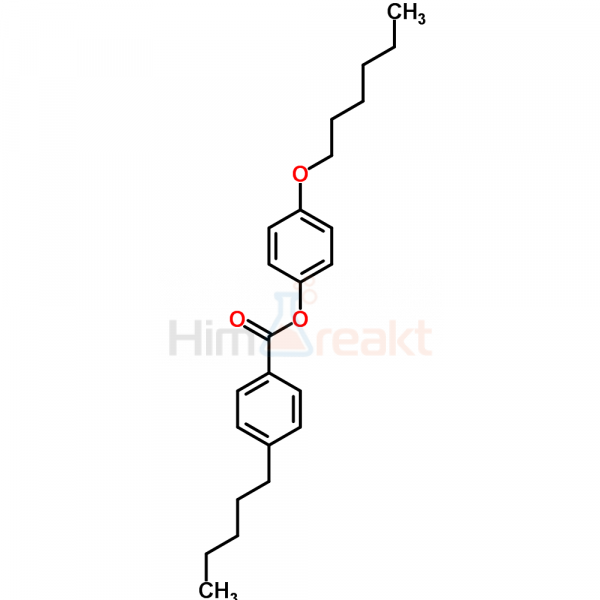 4-N-пентилбензойная кислота 4'-N-гексилоксифенил эфир