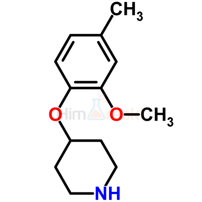 4-(2-Метокси-4-метилфенокси)пиперидин
