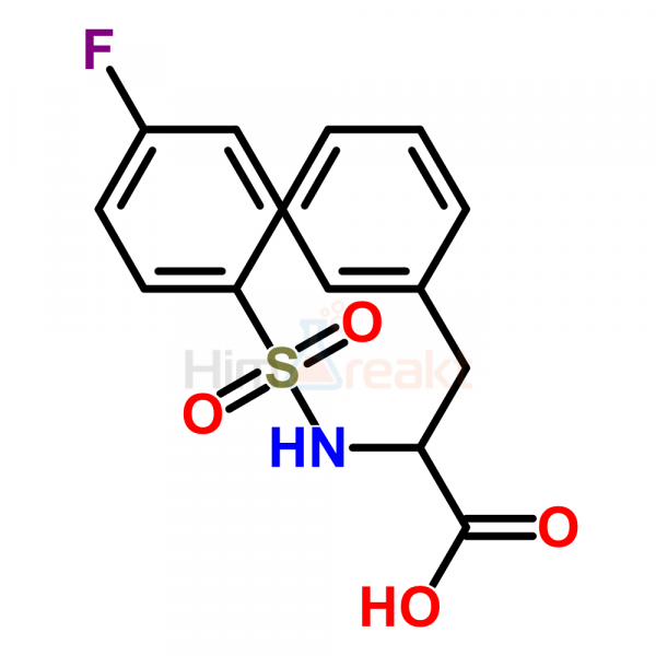 2-{[(4-Фторфенил)сульфонил]амино}-3-фенилпропановая кислота