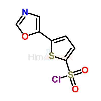 5-(1,3-Оксазол-5-ил)-2-тиофенсульфонил хлорид