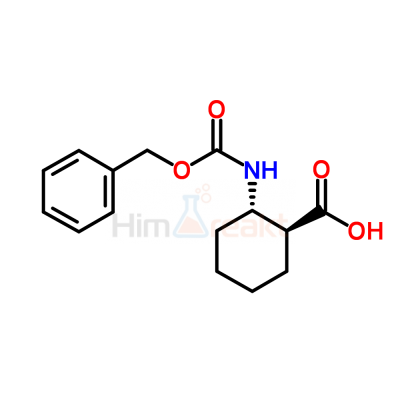 Транс-1-(бензилоксикарбонил-амино)-циклогексил-2-карбоновая кислота