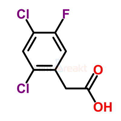 2,4-Дихлор-5-фторфенилуксусная кислота