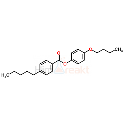 4-N-пентилбензойная кислота 4'-N-бутоксифенил эфир