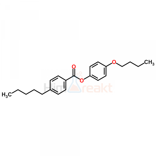 4-N-пентилбензойная кислота 4'-N-бутоксифенил эфир