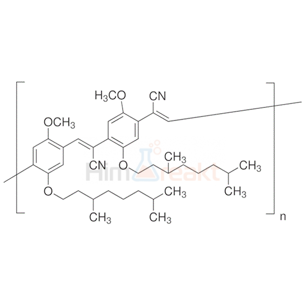 Поли(5-(3,7-диметилоктилокси)-2-метокси-цианотерефталилиден)