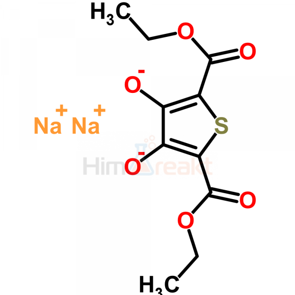 3,4-Дигидрокситиофен-2,5-дикарбоновая кислота диэтил эфир динатриевая соль