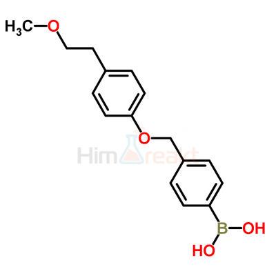 4-[(4'-(2-Метоксиэтил)фенокси)метил]фенилборная кислота