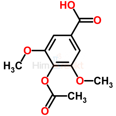 4-Ацетокси-3,5-диметокси бензойная кислота