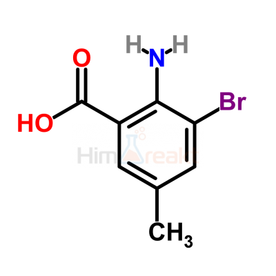 2-Амино-3-бром-5-метилбензойная кислота