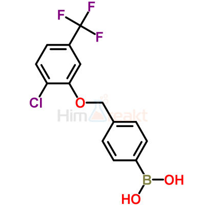 4-[(2'-Хлор-5'-(трифторметил)фенокси)метил]фенилборная кислота