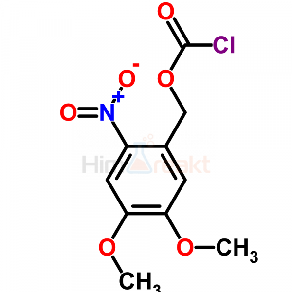4,5-Диметокси-2-нитробензил хлороформат