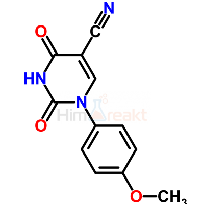 1-(4-Метоксифенил)-2,4-диоксо-1,2,3,4-тетрагидро-5-пиримидинкарбонитрил