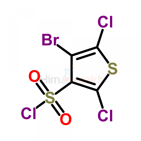 4-Бром-2,5-дихлортиофен-3-сульфонил хлорид