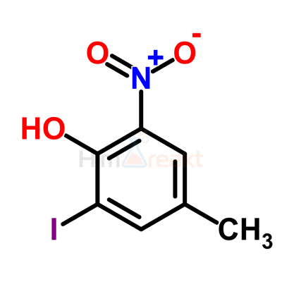 2-Йодо-4-метил-6-нитрофенол