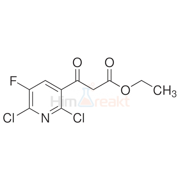 Этил 2,6-дихлор-5-фтор-бета-оксо-3-пиридинпропионат