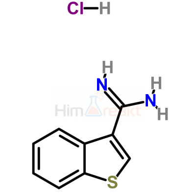 1-Бензотиофен-3-карбоксамидамидин гидрохлорид гидрат
