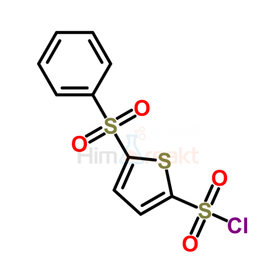 5-Бензолсульфонил-тиофен-2-сульфонил хлорид