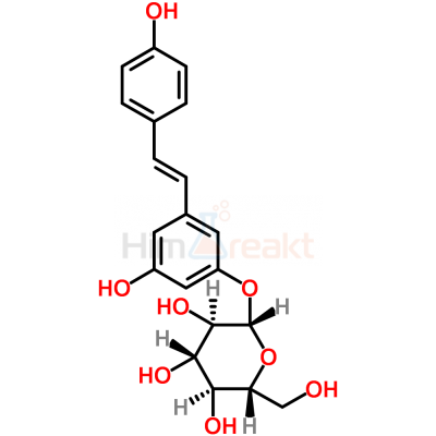 3,4'-5-Тригидроксистильбен-3-бета-d-глюкопиранозид