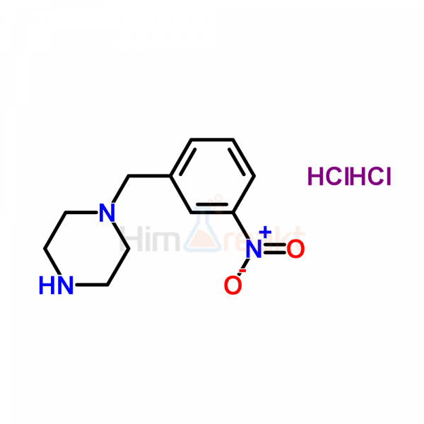 1-(3-Нитро-бензил)-пиперазин дигидрохлорид