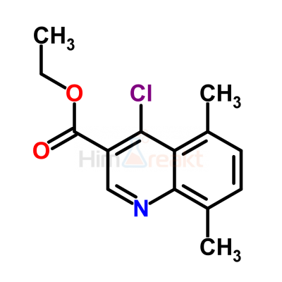 Этил 4-хлор-5,8-диметилкуинолин-3-карбоксилат