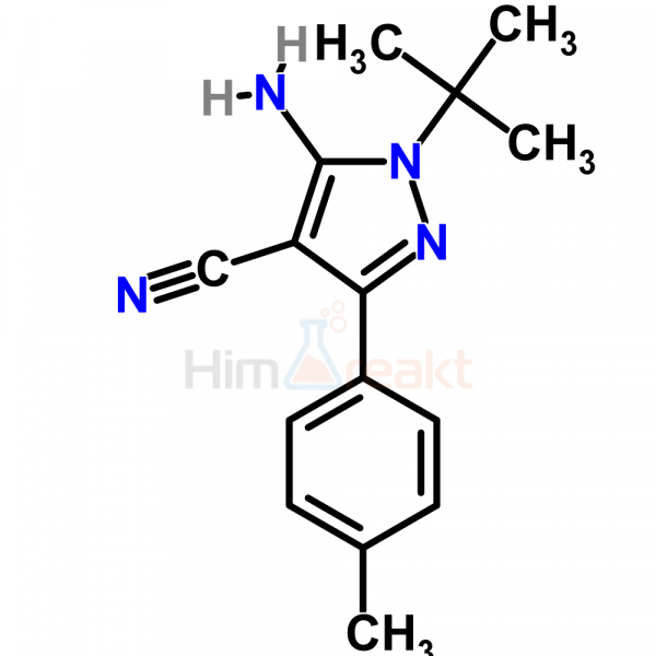 5-Амино-1-(трет-бутил)-3-(4-метилфенил)-1H-пиразол-4-карбонитрил